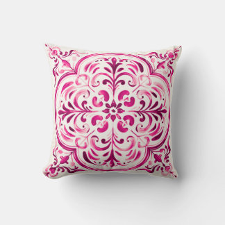 Majolica Rose Cushion