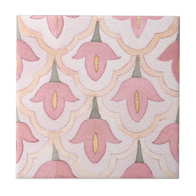 Majolica Watercolor Tile (Front)
