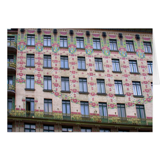 Majolikahaus Vienna Austria (Front Horizontal)