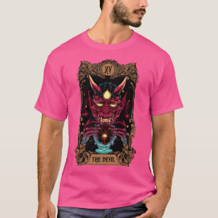 Major Arcana Tarot d The Devil XV Halloween T-Shirt