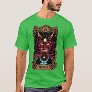 Major Arcana Tarot d The Devil XV Halloween T-Shirt