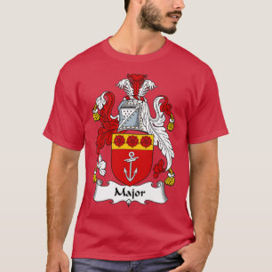 Major Coat of Arms Family Crest  T-Shirt