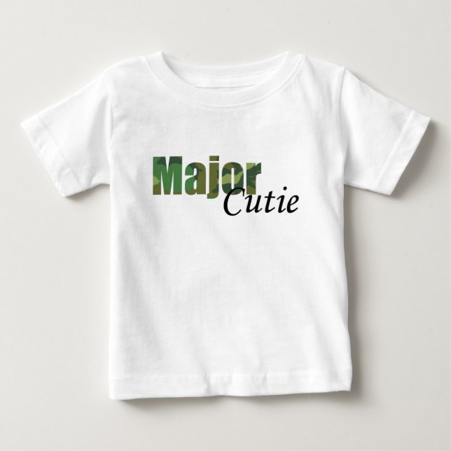 Major Cutie Baby T-Shirt (Front)