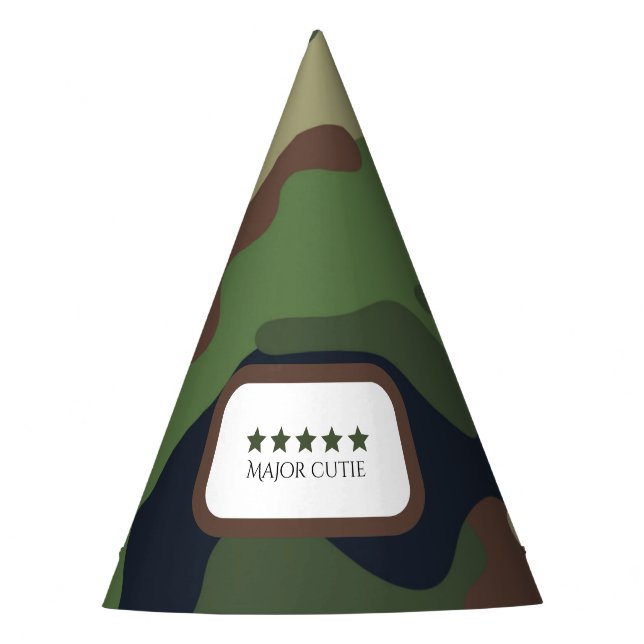 Major Cutie Party Hat Kids Birthday (Front)