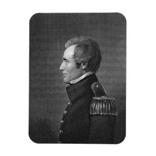 Major General Edmund Pendleton Gaines (1777-1849) Magnet