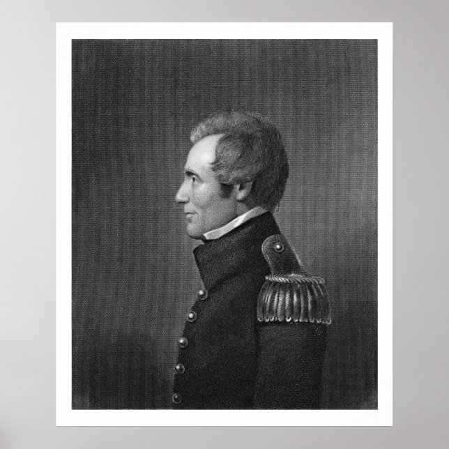 Major General Edmund Pendleton Gaines (1777-1849) Poster (Front)
