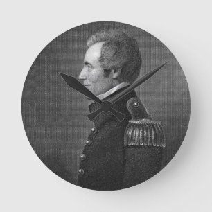 Major General Edmund Pendleton Gaines (1777-1849) Round Clock