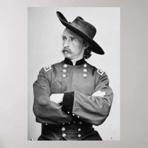 Major General George Armstrong Custer 1865 Poster