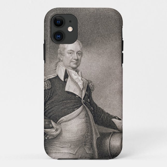 Major General Henry Knox (1750-1806) engraved by J Case-Mate iPhone Case (Back)