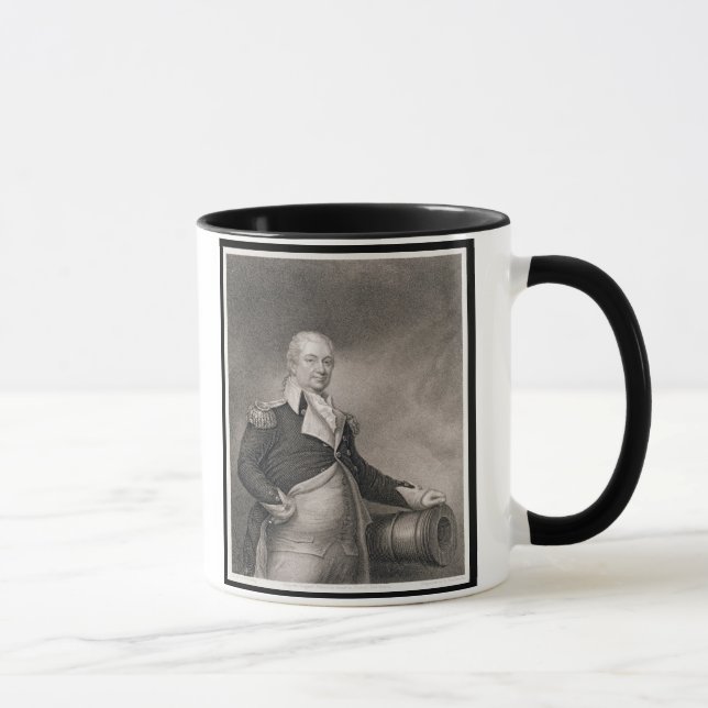 Major General Henry Knox (1750-1806) engraved by J Mug (Right)