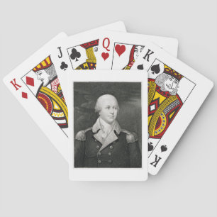 Major General Nathaniel Greene (1742-86), engraved Playing Cards