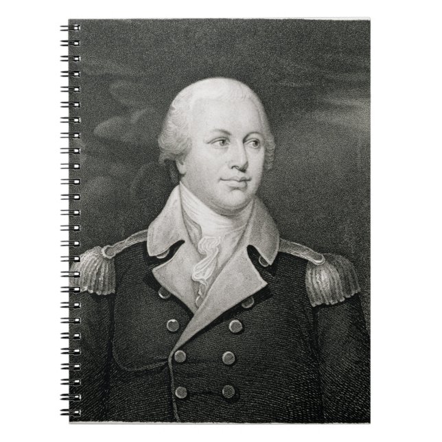 Major General Nathaniel Greene (1742-86), engraved Spiral Notebook (Front)