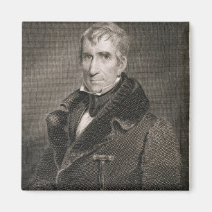 Major General William Henry Harrison, engraved by Magnet