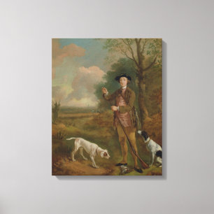 Major John Dade (1726-1811) of Tannington, Suffolk Canvas Print
