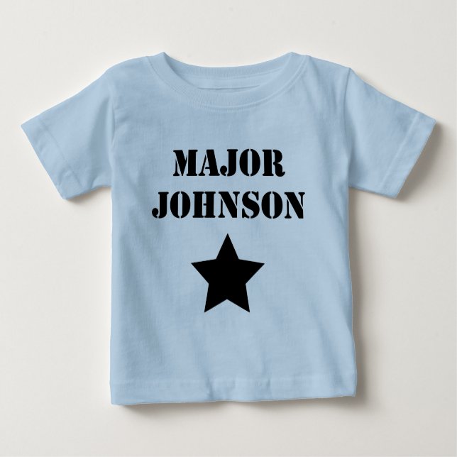 Major Johnson Baby T-Shirt (Front)
