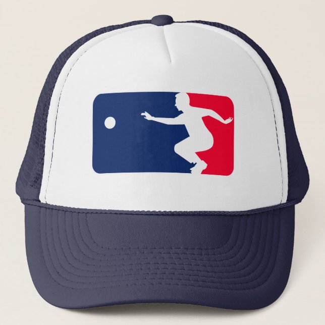 Major League Bocce Ball Trucker Hat (Front)