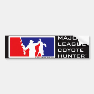 Major League Coyote Hunter™ Bumper Sticker