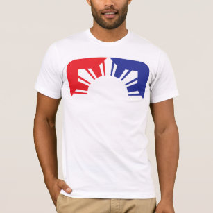 Major League Filipino Flag - Half T-Shirt