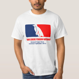 Major League Penguin Watcher - Front Print Only T-Shirt