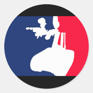 Major League Talon Classic Round Sticker