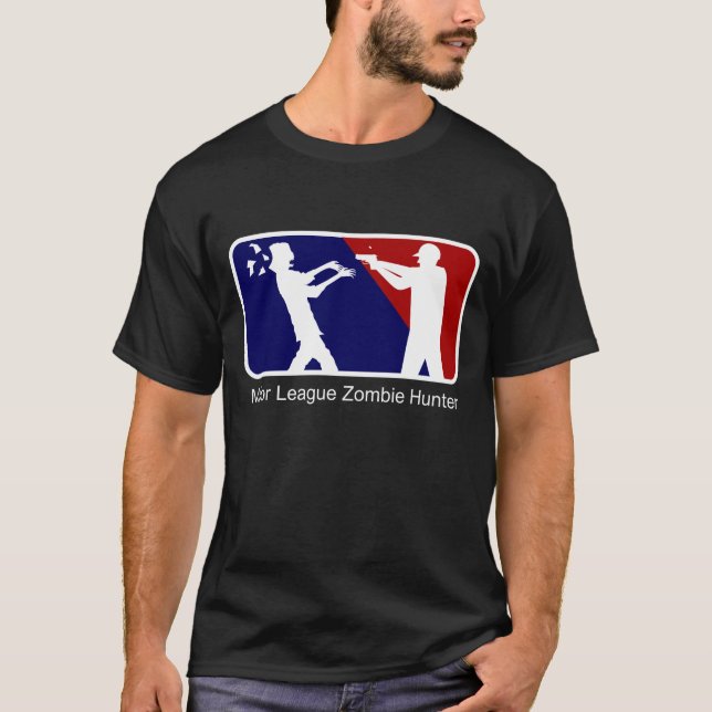 Major League Zombie Hunter T-Shirt (Front)