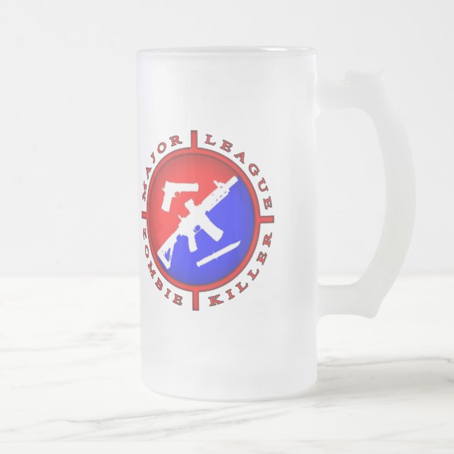 Major League Zombie Killer Logo Mug (Right)