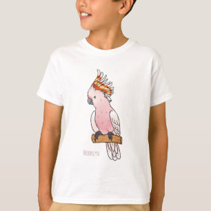 Major mitchell cockatoo bird cartoon illustration  T-Shirt