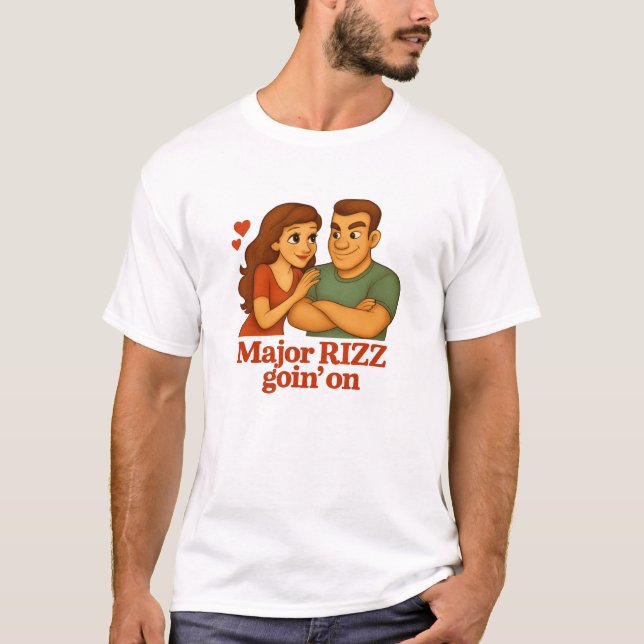 Major Rizz T-shirt (Front)