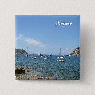 Majorca 15 Cm Square Badge