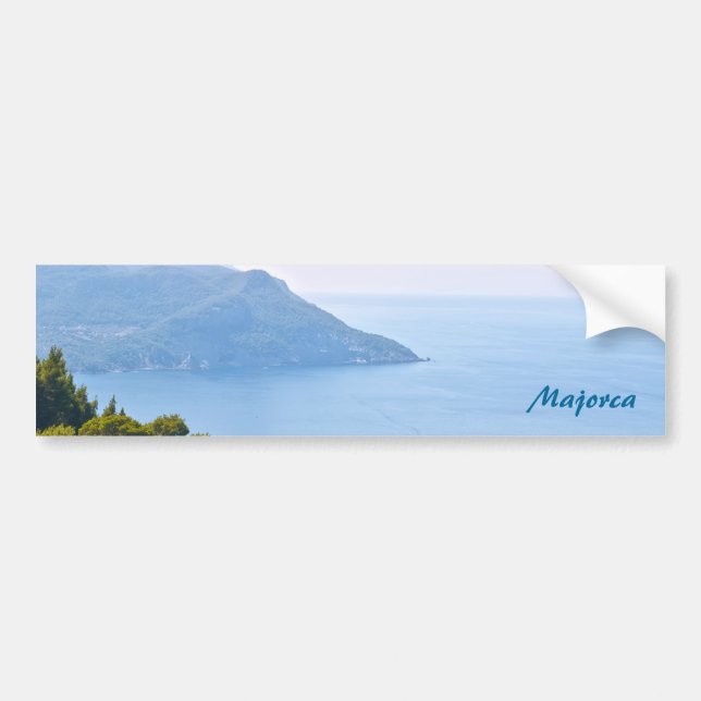 Majorca Bumper Sticker (Front)