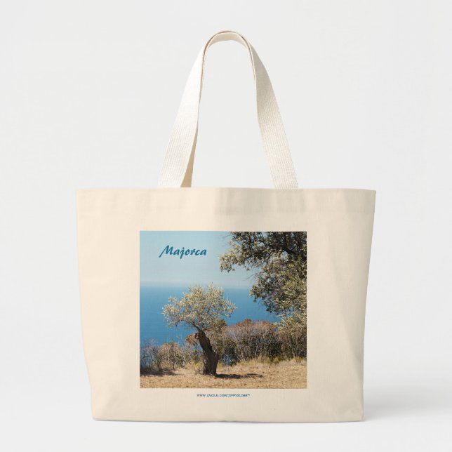 Majorca Large Tote Bag (Front)