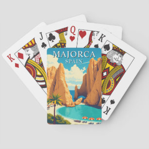 Majorca Spain Playing Cards Deck Vintage Travel
