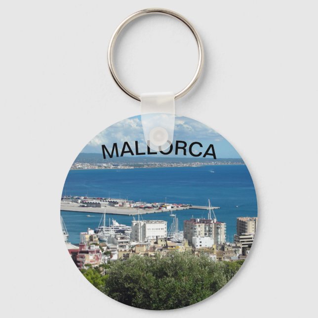 Majorca-view key ring (Front)