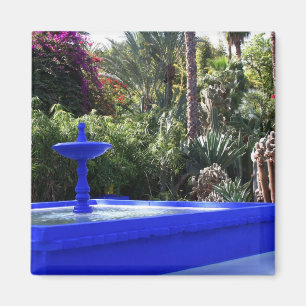Majorelle garden magnet