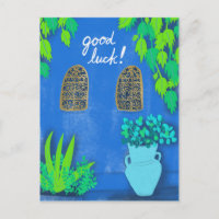 Majorelle Gardens Blue La Jardin GOOD LUCK