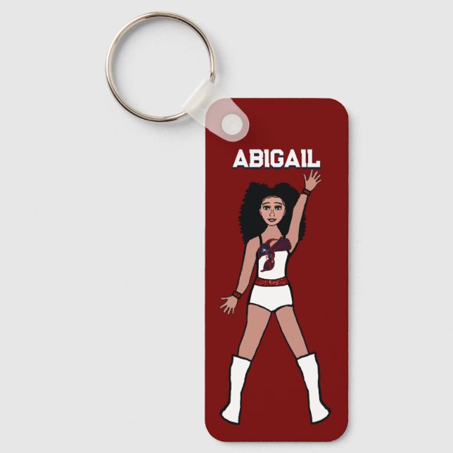 Majorette/ Dancer Keychain Red Hornet B (Front)