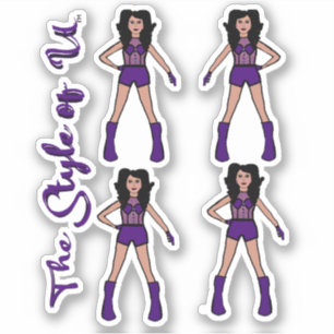 Majorette / Dancer Stickers Orchard
