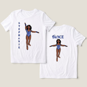 Majorette/ Dancer Tee Blue Animal 