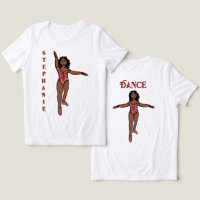 Majorette/ Dancer Tee Red Animal 