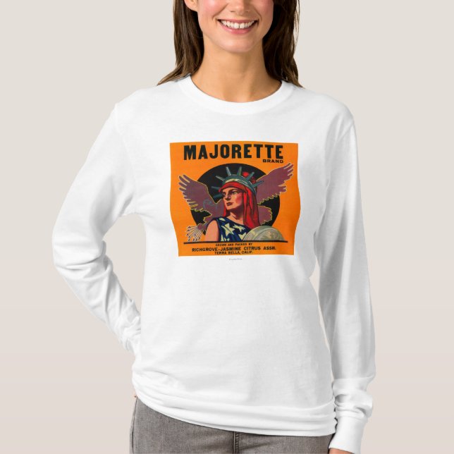 Majorette Orange LabelTerra Bella, CA T-Shirt (Front)