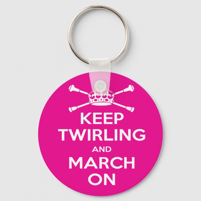 Majorettes Key Ring (Front)
