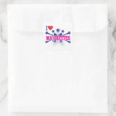 Majorettes Square Sticker (Bag)