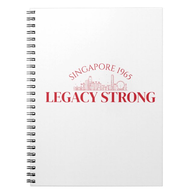 Majulah Singapura Celebration Notebook (Front)