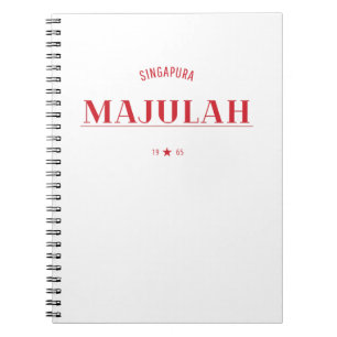 Majulah Singapura Celebration Notebook