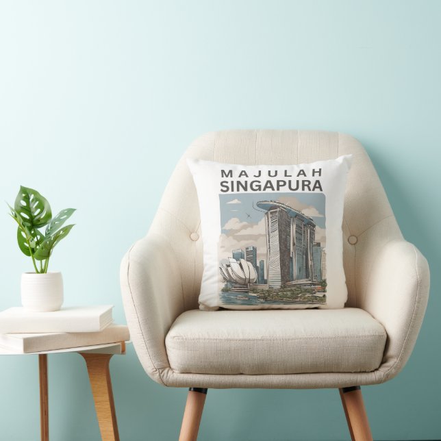 Majulah Singapura Cushion (Chair)