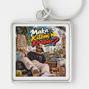 Maka Kitem Khabar? — Susegad Soul Always Key Ring