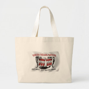 Makah Tribe Flag Tote Bag