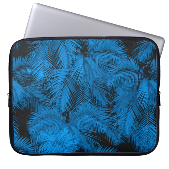 Makana Palms Hawaiian Neoprene Wetsuit Laptop Sleeve (Front)