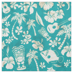 Makapuu Beach Hawaiian Batik Fabric