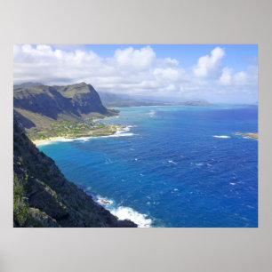 Makapuu Beach Poster